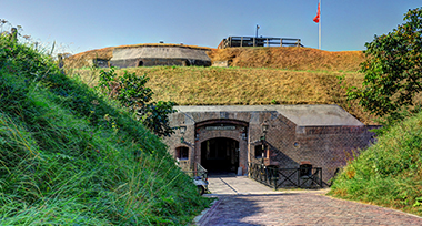 Ingang Fort Pannerden